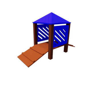 ECOPET10 - Casinha Pet com Rampa